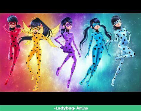 Transformaciones de lady bug Wiki Miraculous Ladybug Español Amino