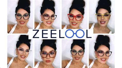 Zeelool Eyeglasses Try On Youtube