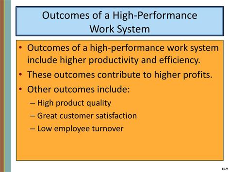 Ppt Chapter 16 Creating And Maintaining High Performance Organizations Powerpoint Presentation