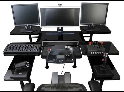 Flight Simulator! | Gaming desk setup, Gaming desk