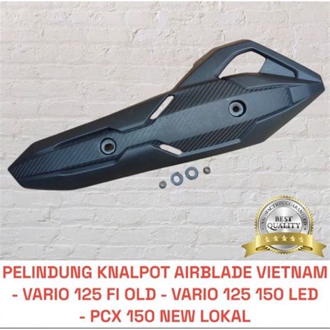 Jual Cover Tutup Pelindung Knalpot Honda Air Blade Pnp Vario