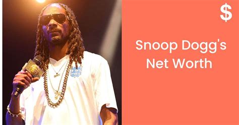 Snoop Dogg Net Worth | Updated 2025 - NetWorthDekho