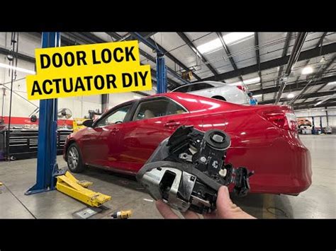 Toyota Camry Door Lock Actuator Replacement How To YouTube