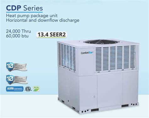 Comfort Star Air Conditioned Packaged Unit Btu Seer