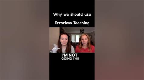 Errorless Teaching In Aba Youtube