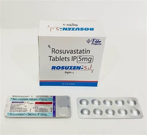 Rosuvastatin Calcium Tablet 5 Mg At Best Price In India