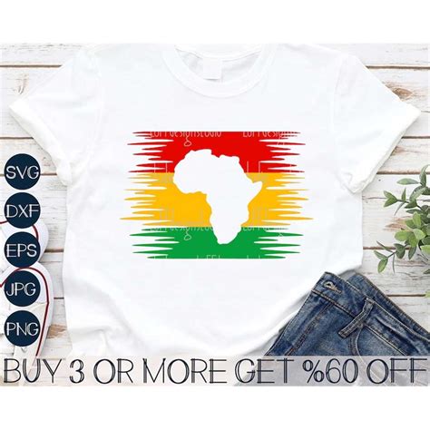 Juneteenth SVG Black History Flag SVG Africa Map SVG Blac Inspire