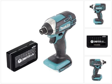 Makita DTD 152 Z Visseuse à choc sans fil 18 V Li Ion Set d embouts