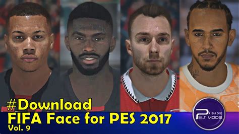 Face Fifa For Pes 2017 Conversion Pack Eriksen Tomori Vranckx