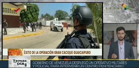 Venezuela Operación Gran Cacique Guaicaipuro interviene centro