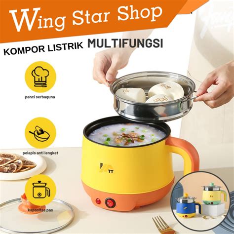 Jual Panci Listrik Elektrik Mini Fry Pan Hotpot Serbaguna 1 5L Elektrik