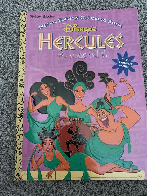 hercules muses coloring pages