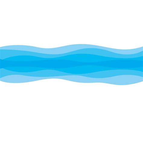 set of Abstract Water wave vector illustration design 21695743 Vector ...