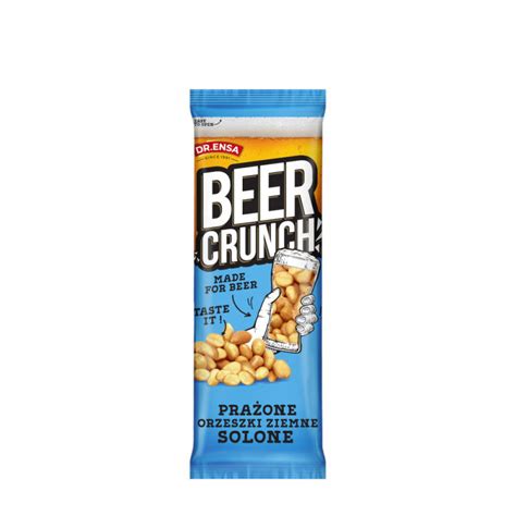 Beer Crunch Orzechy ziemne prażone solone 60 g Inny producent