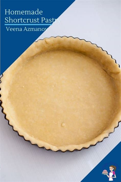 Shortcrust Pastry Easy Sweet Shortcrust Pastry Recipe Veena Azmanov