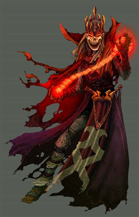 DnD4e: Lich- Original Paints by Zubby on DeviantArt