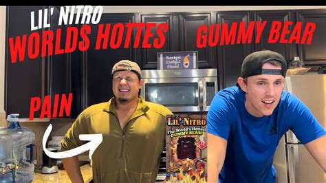 Worlds Hottest Gummy Bear Challenge Scoville Units Lil