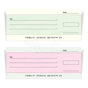 blank check stock vector royalty  freeimages