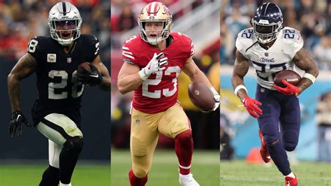 Ranking Each Teams Primary Starting Running Back For The 2022 Nfl Season