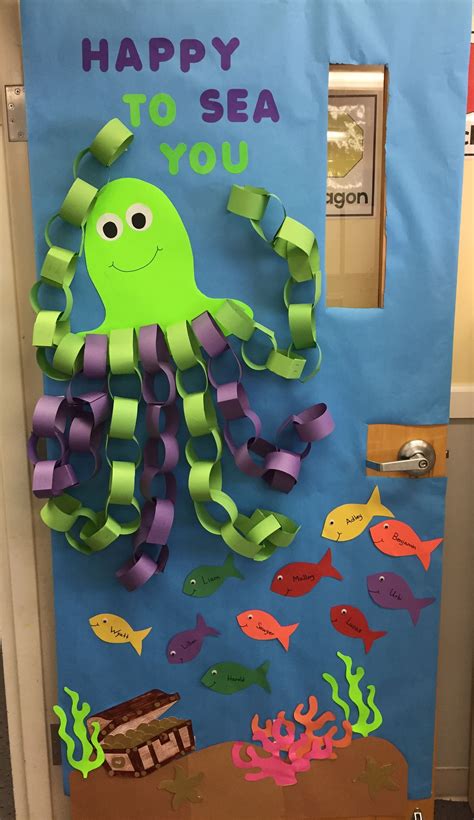 Ocean Themed Classroom Door Preschool Crafts School Crafts