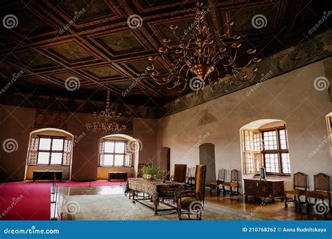 Castle Interior, Baroque and Renaissance Furniture, Wooden Painted ...