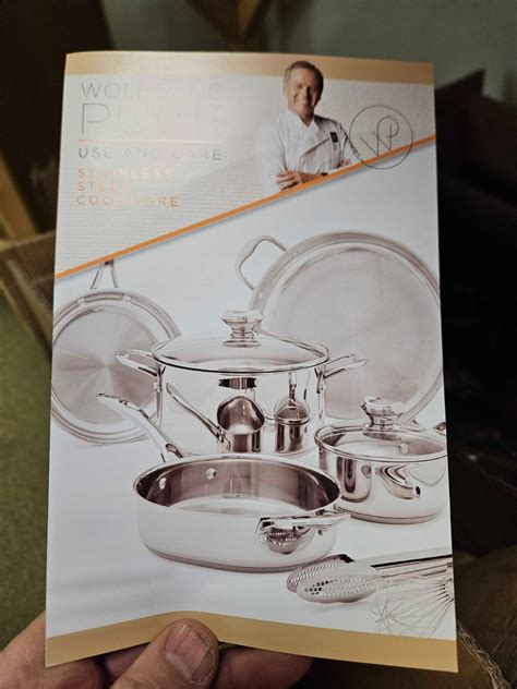 Wolfgang puck stainless cookware set | Proxibid