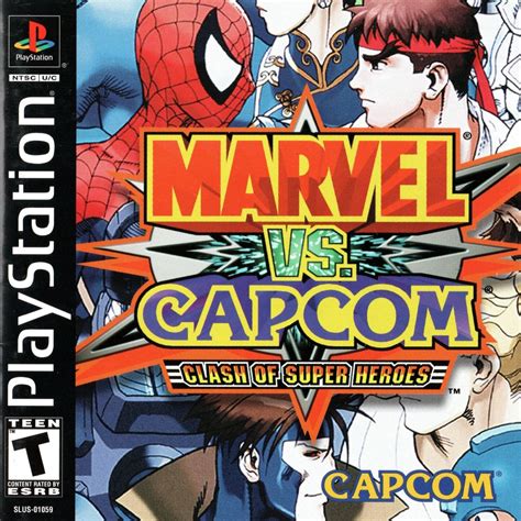 Marvel Vs Capcom Clash - Marvel vs. Capcom Clash of Super Heroes - Playstation – Retro Island Gaming