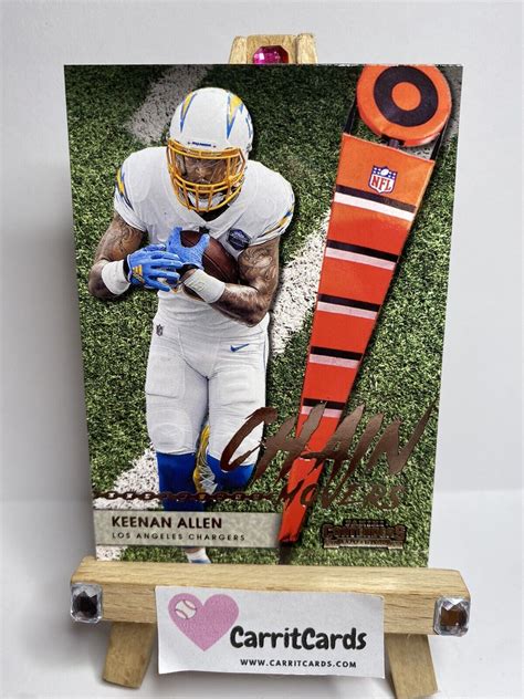 Keenan Allen Panini Contenders Chain Movers Cm Kal Los Angeles