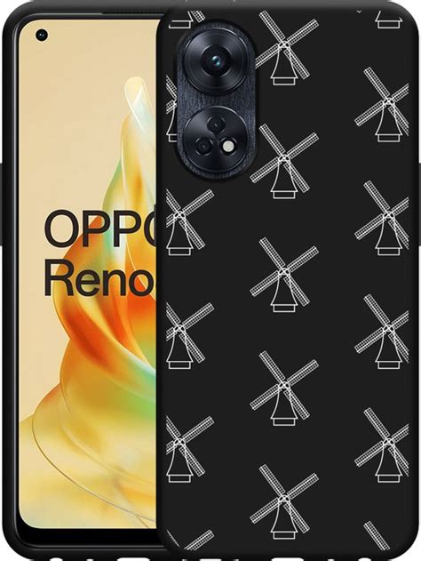 Cazy Hoesje Zwart Geschikt Voor Oppo Reno G T Molens Bol