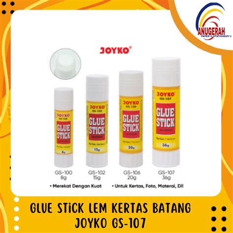 Jual Glue Stick Lem Kertas Batang Joyko GS 107 PCS Shopee Indonesia