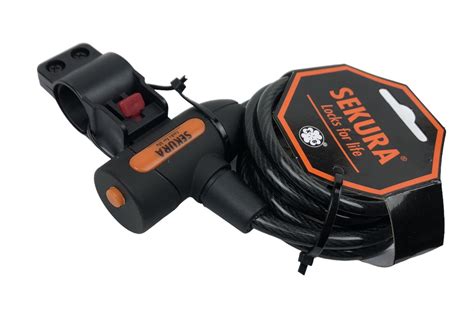 Купить Замок для велосипеда KB 105 8 x185 cm Spiral Cable Lock SEKURA ...