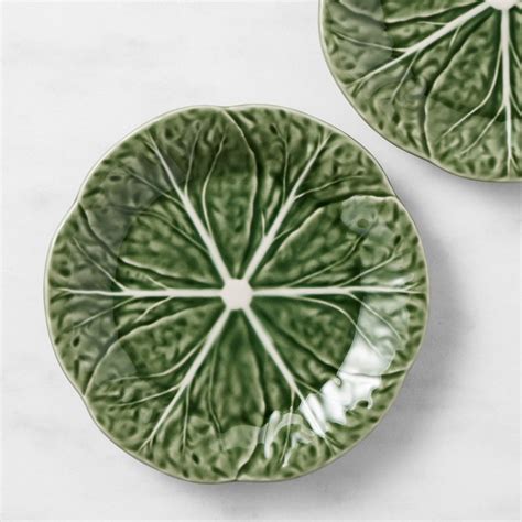 Bordallo Pinheiro Cabbage Salad Plates Williams Sonoma