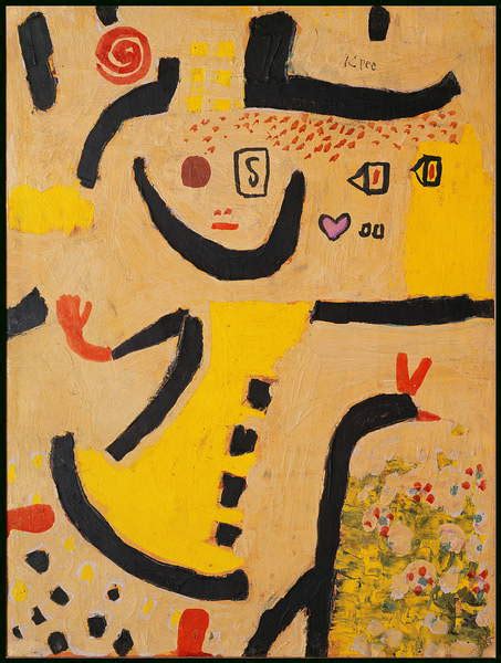 Un Jeu D Enfants Paul Klee Estampe D Art