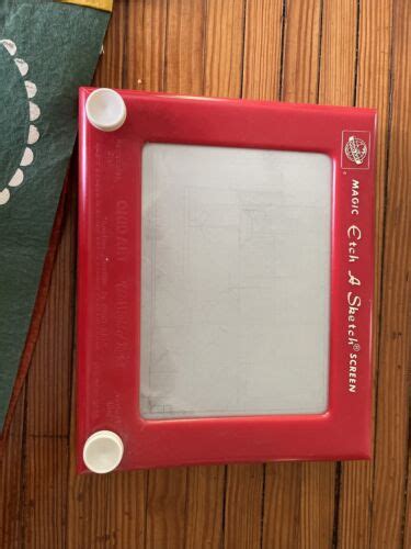 Vintage 1960s Ohio Art No 505 Etch A Sketch Magic Screen Drawing Toy