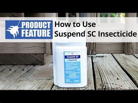 How To Use Suspend Sc Insecticide Bug Spray Video Domyown