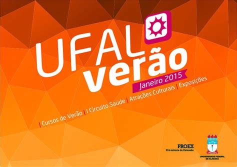 Ufal Abre Inscri Es Para Cursos De Ver O Not Cias