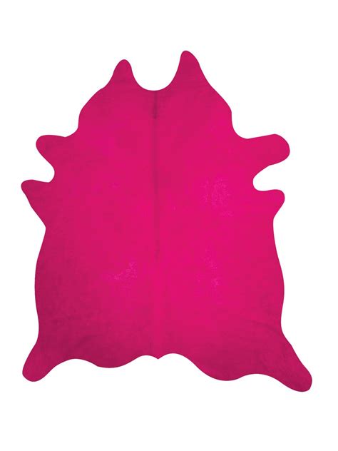 Hot Pink Geneva Cowhide Rug Gilt Home Cow Hide Rug Pink Cowhide