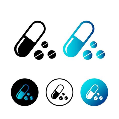 pharma icon vector art icons  graphics