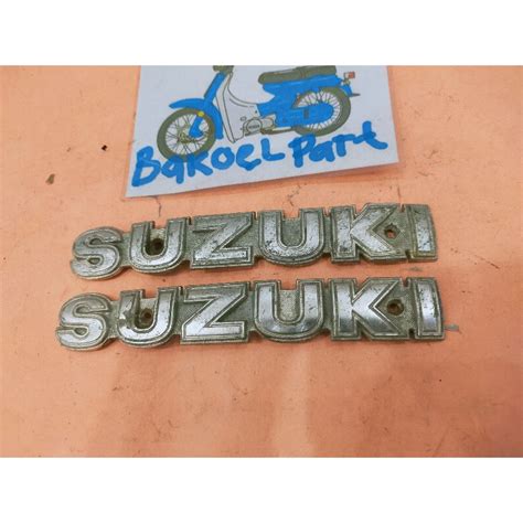 Jual Emblem Emblim Logo Simbul Simbol Suzuki Di Tangki A Gp