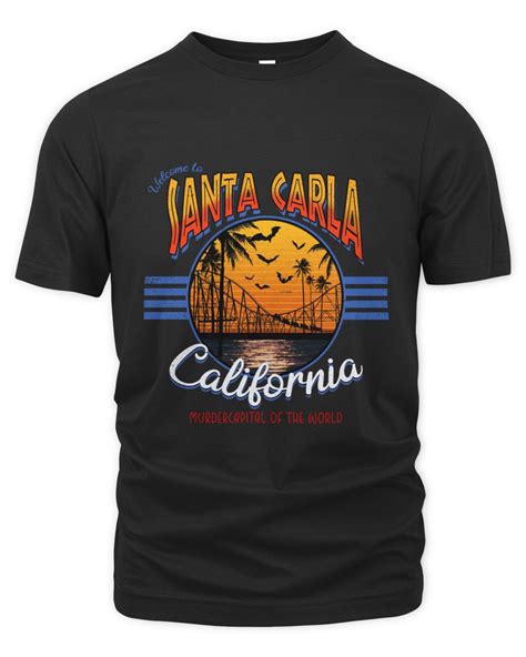 Santa Carla California Murdercapital Of The World Unisex Premium T-Shirt