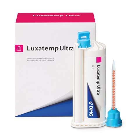 LUXATEMP ULTRA AUTOMIX Temporary Crown And Bridge Material J L Dental