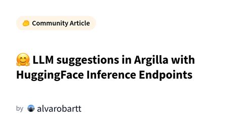 Llm Suggestions In Argilla With Huggingface Inference Endpoints