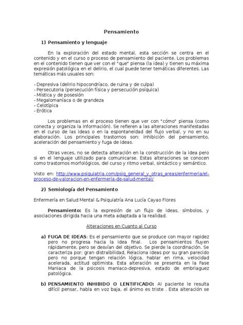 Pdf Pensamiento Psiquiatr A Dokumen Tips