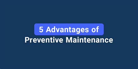 The 5 Main Advantages Of Preventive Maintenance By Faultfixers