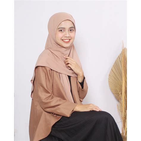 Raya Instant Triangle Hijab Instant Hijab Jersey Size M And L