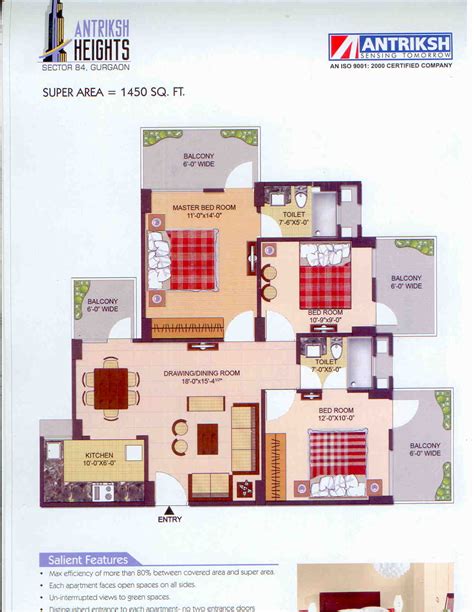 Antriksh Heights In Sector Gurgaon Price Floor Plan Brochure