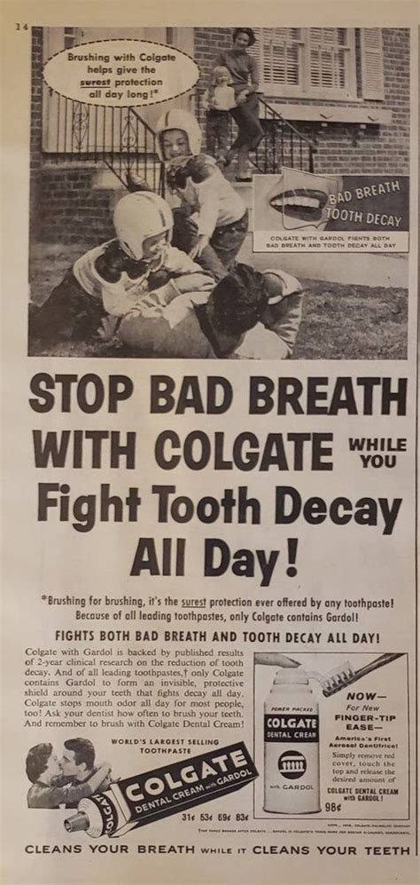 Colgate Dental Cream With Gardol Toothpaste Fight Bad Etsy