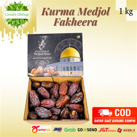 Jual Kurma Medjool Palestin Dates 1kg Kurma Medjol Palestin Medjool