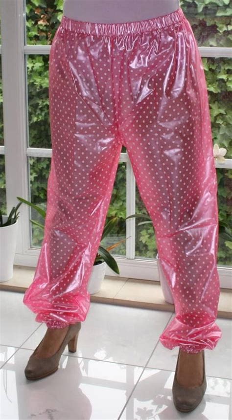 Pvc Jogging Pants Rain Pants Tr04 Plastikwäsche Zum Verlieben