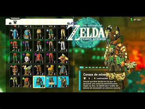 Como Encontrar El Traje Del Minero Zelda Tears Of The Kingdom YouTube